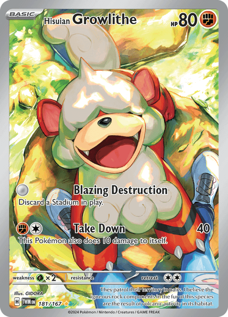 Hisuian Growlithe (TWM 181) - Twilight Masquerade