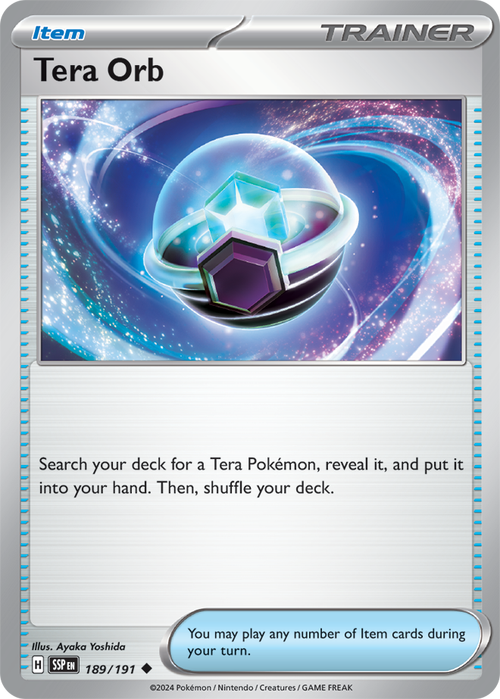 Tera Orb  (SSP 189) - Surging Sparks