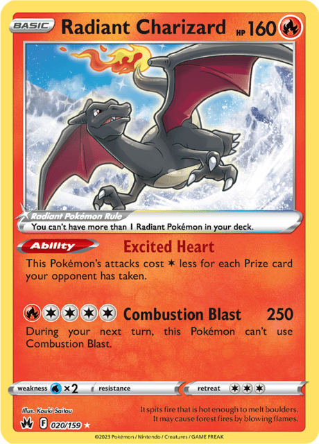 Radiant Charizard (CRZ 020) - Crown Zenith.png